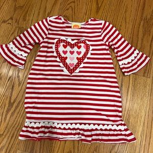 Heart/Valentine’s Day dress